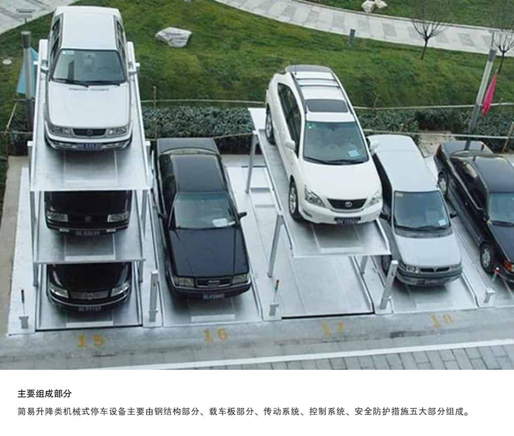重慶PJS3D2三層地坑簡易升降立體車庫主要組成部分.jpg